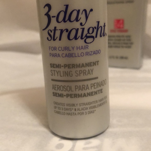 HTF John Frieda Frizz-Ease Straight Answer Straightening & 3 Day Straight Spray - Picture 5 of 9